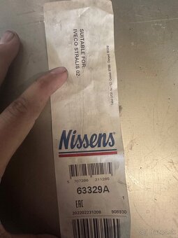 Iveco Stralis Chladič Vody 63329A Nissens - 3