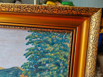 Retro rám obrazu - 3