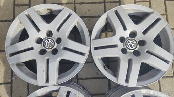 5x100 R15 Vw elektróny (originálne VW) - 3