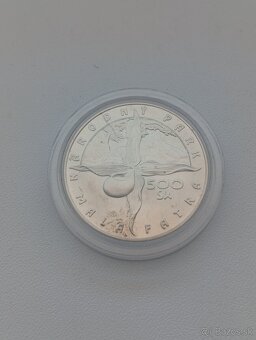 Strieborné 500 Sk mince - 3