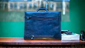 Kožená biznis taška na Macbook - 3
