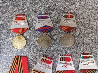 Staré sovietske medaile - 3