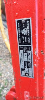Predám Terra rotovator a listovú kosacku,kolesa - 3