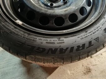 5x112 R16 plechove disky +zimne pneu 205/55 R16 - 3
