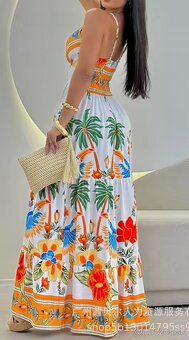 Šaty s palmami XL/XXL - 3