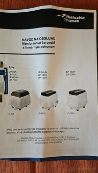 Dúchadlo-Membránové čerpadlo LP 60 HN - 3