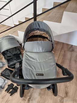 Kočík Kinderkraft prime 2 + Isofix a vajíčko - 3