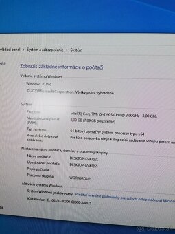 HP ELITE DESK i5-4590S, 8GB RAM, 240GB SSD, win 10 - 3