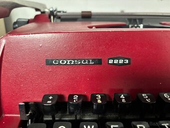 Písací stroj consul 2223 - 3