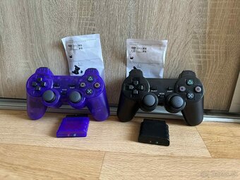 Playstation 2 FAT + 6 ovládačov + príslušenstvo - 3