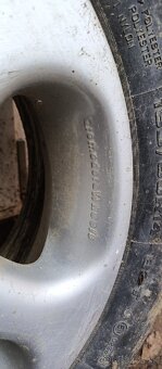 3 x hliníkové disky s 80% pneu 185/60 r 14 - 3