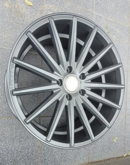 Predám konkávne elektrony origo VOSSEN 5x120 r19 dvojrozmer - 3