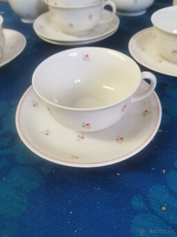 Starožitna porcelánová sada, čajový set - 3