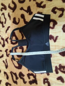 Športová podprsenka Adidas, veľ. M, stav ako na fotke. Max š - 3