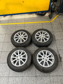 Disky 4x100 R14 + pneumatiky - 3