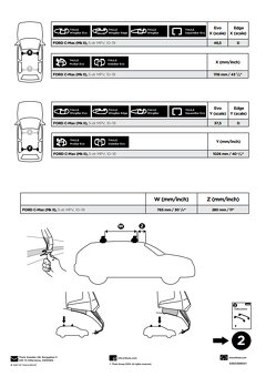 Thule Kit 145014 - Ford C-Max (Mk II) - 3