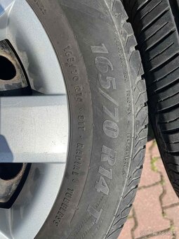 Kompletné kokesá Toyota Yaris 165/70/14 - 3