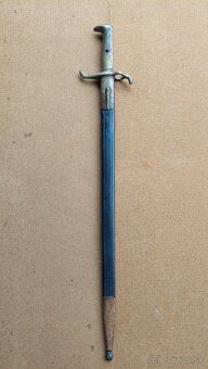 Predam nemecky vychadzkovy bodak (tesak ) Mauser 1871 r - 3