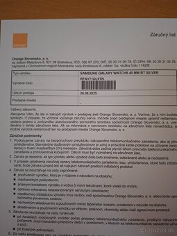 Predám hodinky Samsung galaxy watch 8 - 3