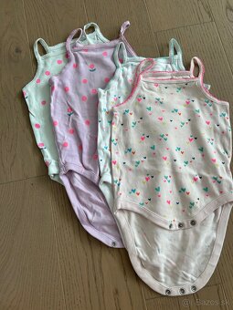 veľký balík letného oblečenia pre dvojičky 74-80 - 3