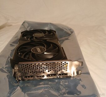 Predám grafickú kartu MSI GeForce RTX 4060 VENTUS 2X BLACK8G - 3