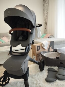 Kočík Stokke Xplory X grey modern - 3