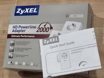 ZYXEL Powerline 2x1Gbit adaptér 2ks - 3