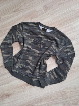 Maskačova mikina Alpha Industries Veľkosť S/M - 3