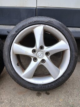 Elektróny Mazda s pneu Dunlop 215/45 R17 - 3