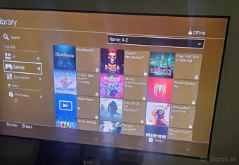 PS4 Slim 1 TB jailbreak 9.00 (hry podla vyberu) - 3