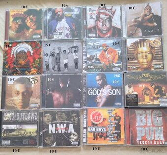 Rap CD Slovenské a zahraničné. - 3