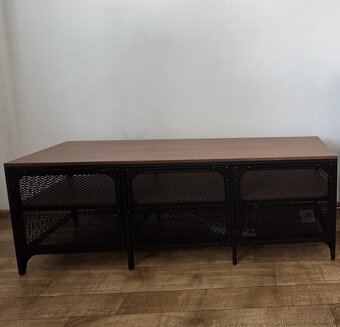 FJÄLLBO Skrinka na TV, čierna, 150x36x54 cm - 3