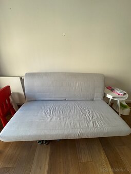 IKEA Lycksele ram + lovas matrac 140x188 - 3