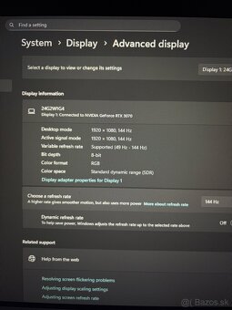 Herny Monitor AOC 24 144hz 1080p - 3