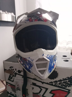 motocrossova helma Shot carbon-kevlar vel.M - 3