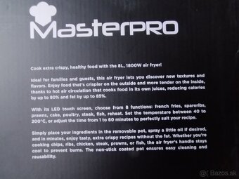 Teplovzdušná fritéza NOVÁ - 3