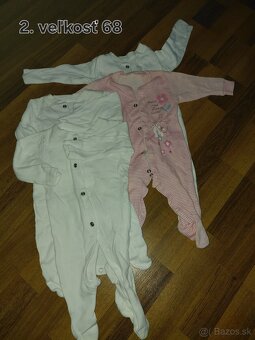 Dievčenské oblečenie od 50-68 - 3