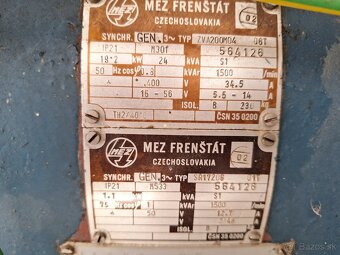 Elektrocentrála 20KW - 3