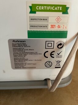 Predám čističku vzduchu ROHNSON - 3