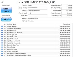 SSD M.2 NVME Lexar NM790 1TB - 3