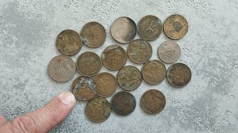2kg československé mince, 445ks konvolut minci - 3
