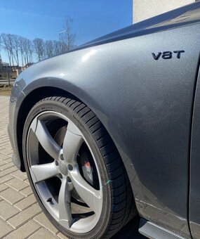 Napis logo AUDI V6T V8T oznacenie na blatnik - 3