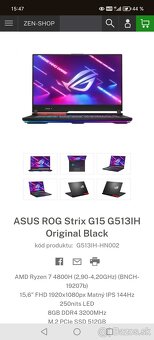 ASUS ROG STRIX G15 512GB - 3