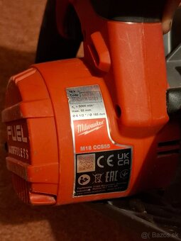 Okružná, kotúčová píla (mafel) milwaukee M18 CCS55 - 3