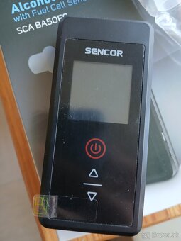Predám alkohol tester Sencor SCA BA50FC - 3
