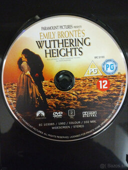 DVD film Búrlivé výšiny (Wuthering Heihts) - 3