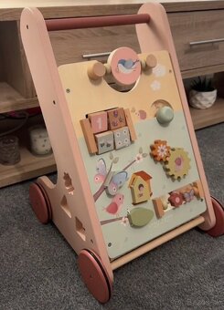 LITTLE DUTCH DREVENÉ CHODÍTKO KVETY A MOTÝLE - 3