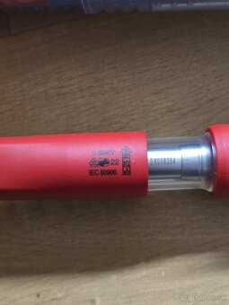Wurth momentovy kľúč 3/8 5-25N-m 1000V nový - 3