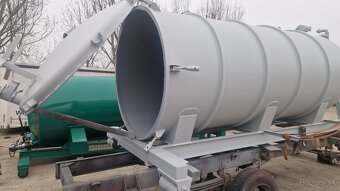 Predám cisternu 8,5 a 12 m3 na hákový nosič kont. - 3