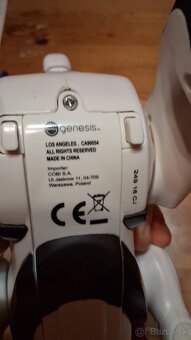 Robotický pes TEKSTA  bielo-čierny - 3